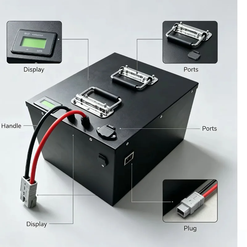 Pacco Batteria al Litio Ferro  - 72V 60Ah Lifepo4 Battery Pack recensione e prezzo