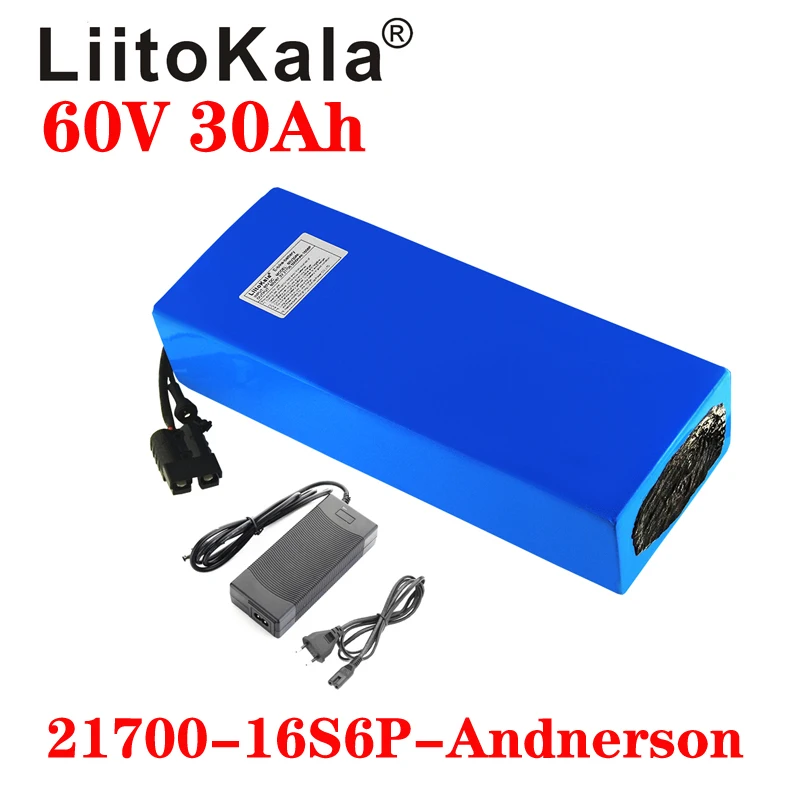 LiitoKala 60V 30ah 16 s6p Scoo - 60V 30Ah Electric Scooter Battery recensione e prezzo