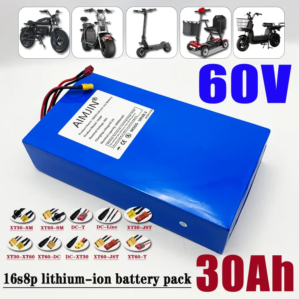 Pacco Batteria agli Ioni di Li - 60V 30Ah Electric Scooter Battery recensione e prezzo