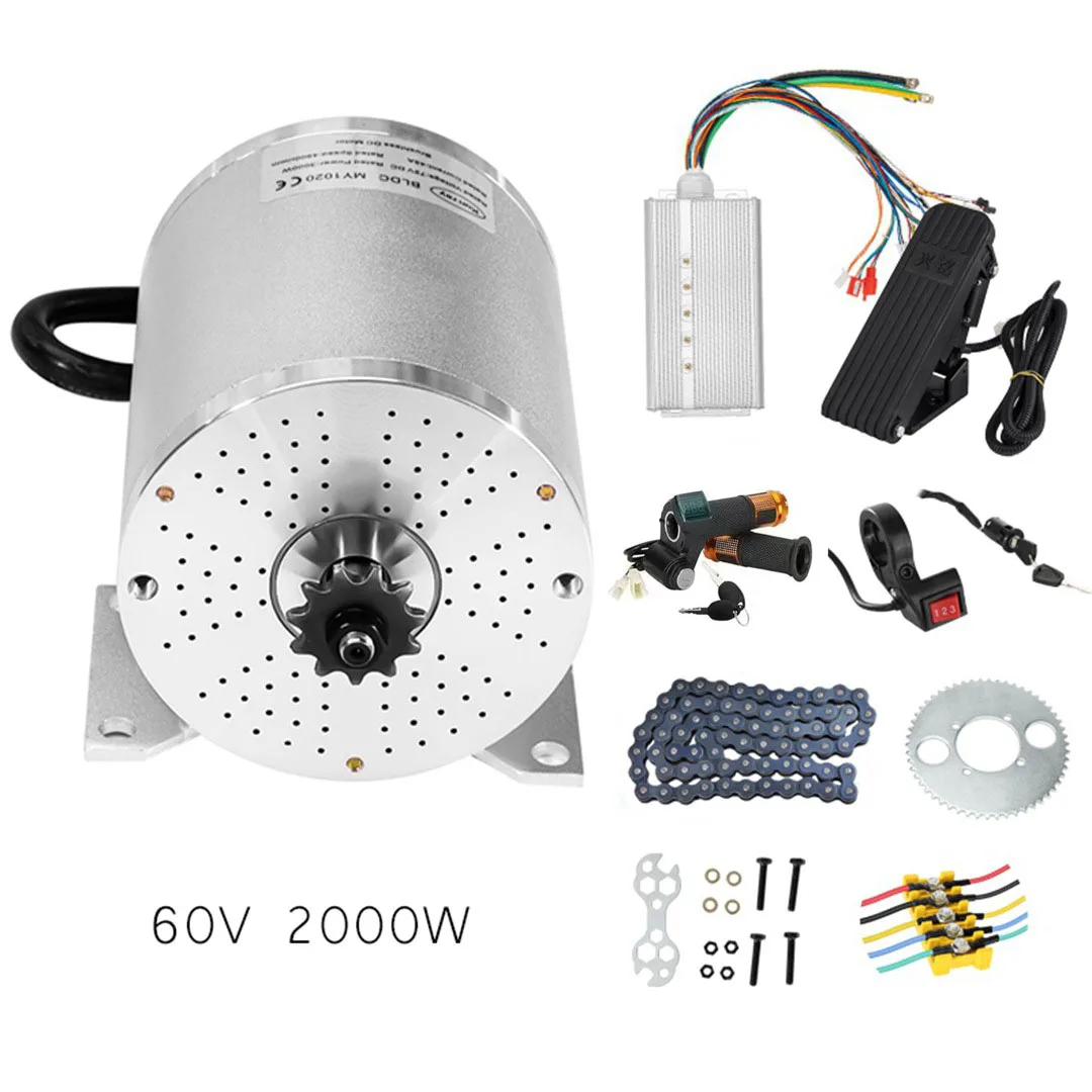 Kit motore kart moto elettrico - Electric Motorcycle Conversion Kit 72V recensione e prezzo