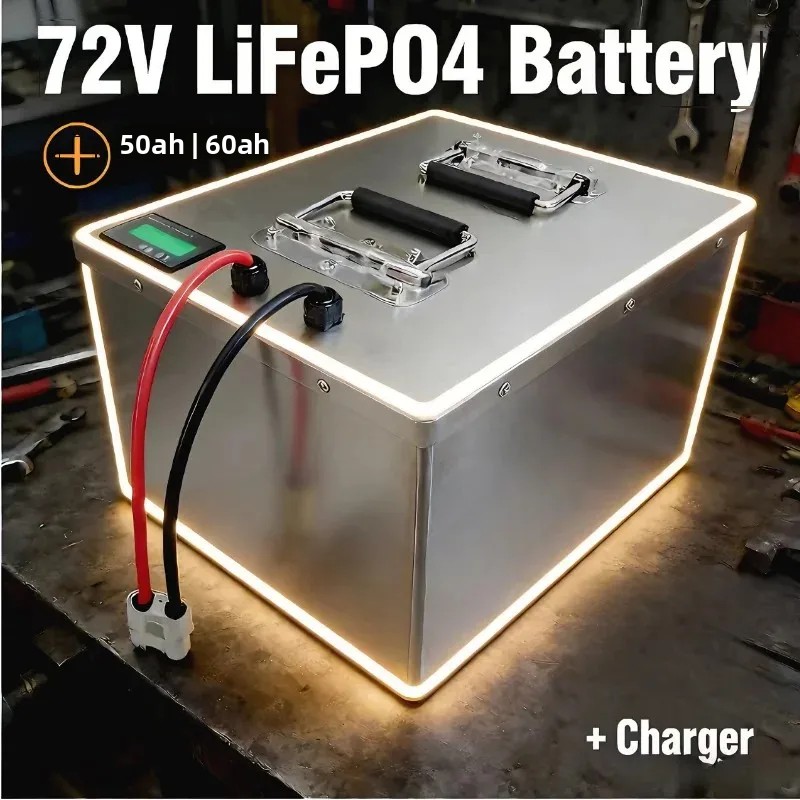 Batteria ricaricabile al litio - 72V 60Ah Lifepo4 Battery Pack recensione e prezzo